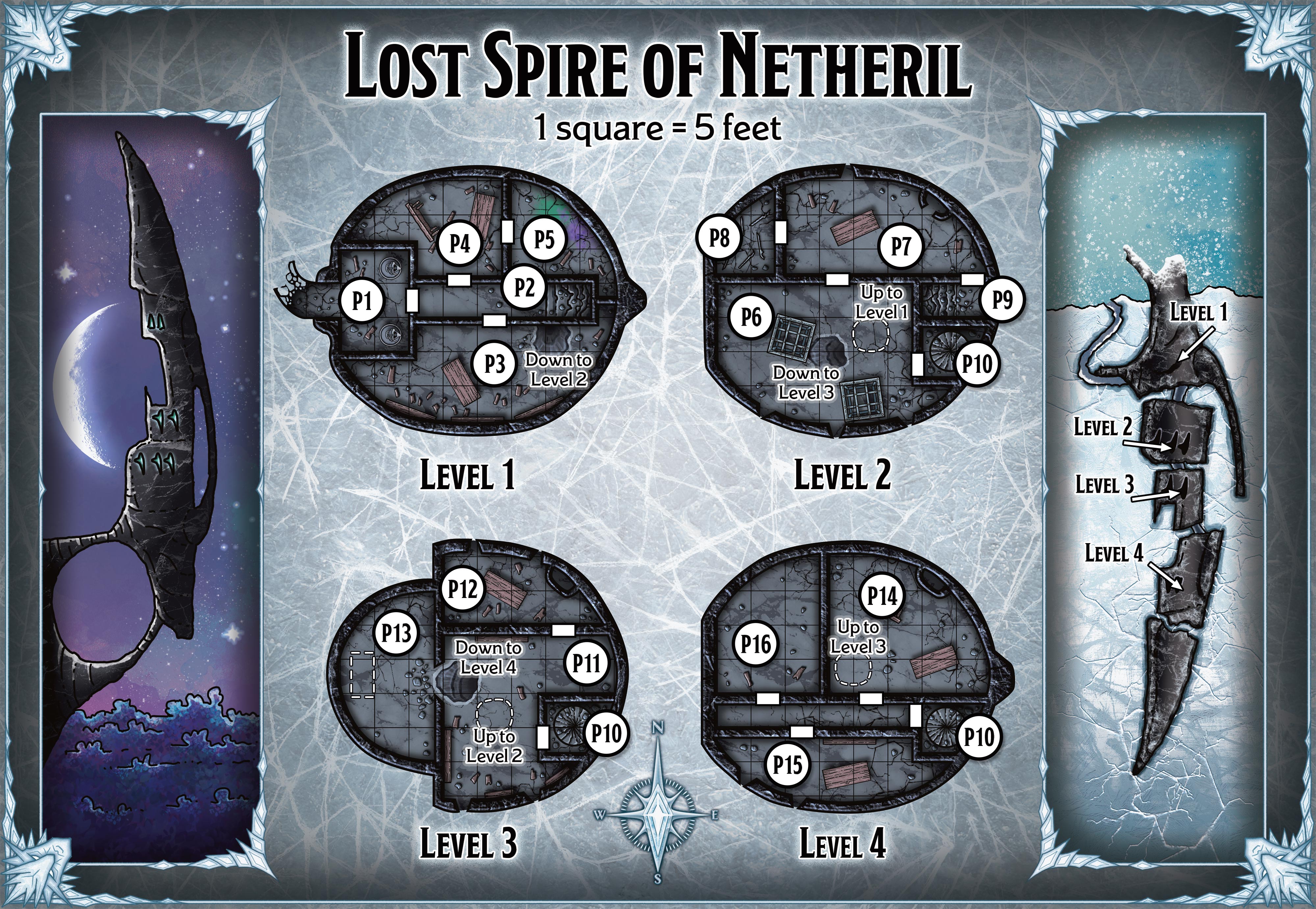 Lost Spire Map